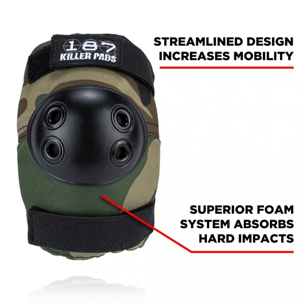 187 Killer Pads Jr. Six Pack Set - Camo