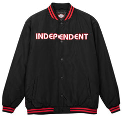 Independent Jacket Bauhaus Stadium Jacket - Black - Skatewarehouse.co.uk
