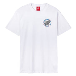 Santa Cruz T-Shirt Natas Screaming Panther - White - Skatewarehouse.co.uk