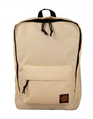 Santa Cruz Bag Classic Label Backpack - Off White - Skatewarehouse.co.uk