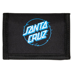 Santa Cruz Wallet Vivid Other Dot Wallet Black - O/S - Skatewarehouse.co.uk