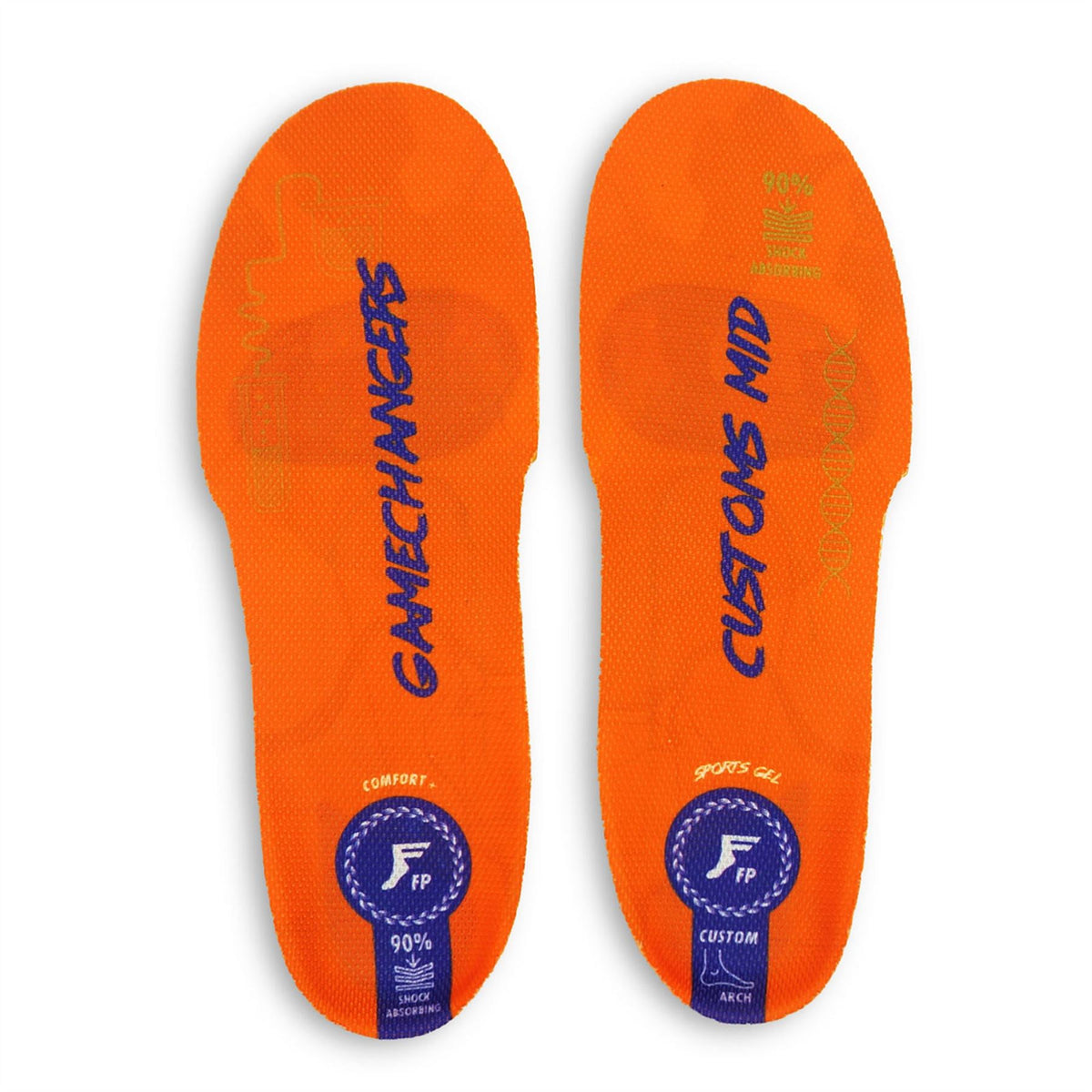 Footprint Gamechanger Elite Custom Orthotic Sport Gel Insoles Mid ...