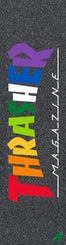 MOB Graphic Skateboard Grip Tape Thrasher Rainbow - Skatewarehouse.co.uk