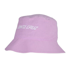 Santa Cruz Womens Hat Strip Cargo Bucket Hat - Orchid - Skatewarehouse.co.uk