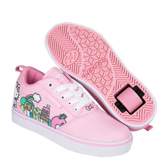 Heelys x Hello Kitty Pro 20 Prints HKC  - Baby Pink / Light Pink / White - Skatewarehouse.co.uk