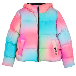 Santa Cruz Womens Jacket Glow Quilted Jacket - All Over Print - Skatewarehouse.co.uk