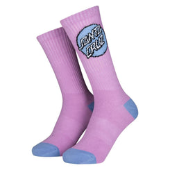 Santa Cruz Womens Socks Pop Dot (3 Pack) Assorted - 4-7 - Skatewarehouse.co.uk
