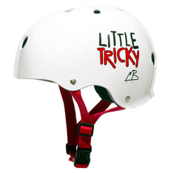 Triple Eight Little Tricky Jr Helmet - White - Skatewarehouse.co.uk