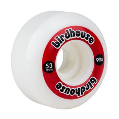 Birdhouse Skateboard Wheels Logo 99a (PK 4) - Red - Skatewarehouse.co.uk