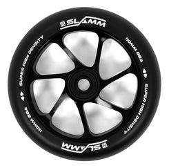 Slamm 110mm Team Wheels - Black / Black - 110mm - Skatewarehouse.co.uk