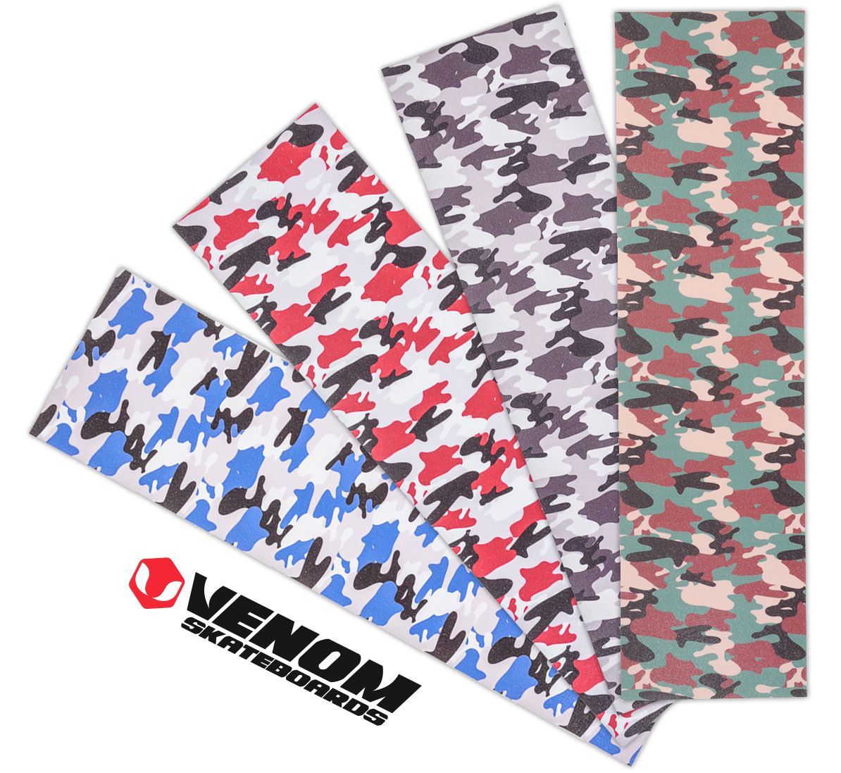 Griptape Skateboard Black Diamond – 9 X 33 Pouces – Camo Armée – Neuf