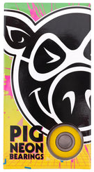 Pig Neon Skateboard Bearings - Skatewarehouse.co.uk