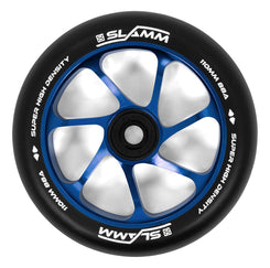 Slamm 110mm Team Wheels - Black / Blue - 110mm - Skatewarehouse.co.uk