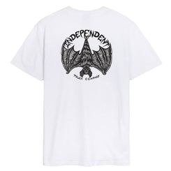Independent T-Shirt Night Prowlers - White - Skatewarehouse.co.uk