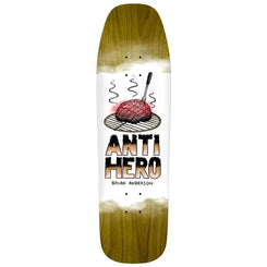 Anti Hero Pro Deck B.A. Toasted Skateboard Deck - 9.25" - Skatewarehouse.co.uk