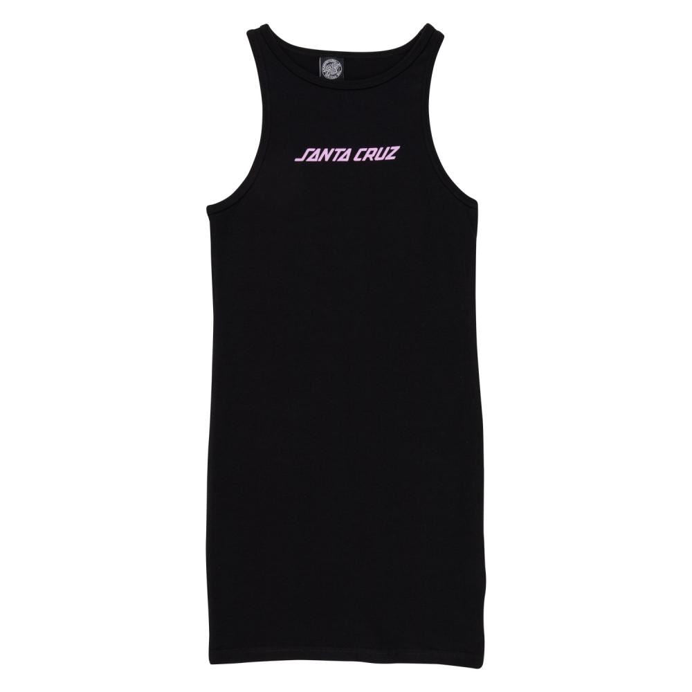 Santa Cruz Womens Dress Strip Dress - Black - Skatewarehouse.co.uk