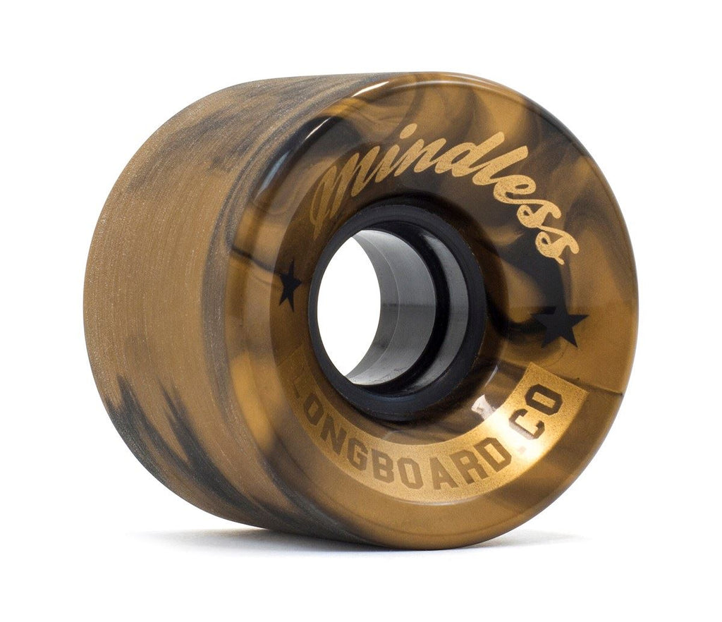 Mindless Cruiser Skateboard Wheels - Swirl / Bronze - Skatewarehouse.co.uk