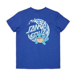 Santa Cruz Youth T-Shirt Youth Pokemon Water Type 1 Royal - 10-12 - Skatewarehouse.co.uk
