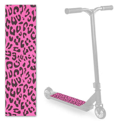 Scorpion Scooters - Scooter Pro Grip Tape - Fits 99% Scooters - Neon Stripe Series - Pink Leopard - Skatewarehouse.co.uk