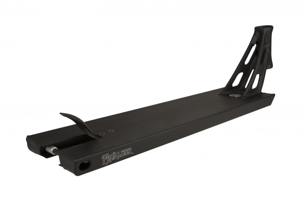 Addict Scooter Deck Equalizer 2.0 Black / Silver Skatewarehouse.co.uk