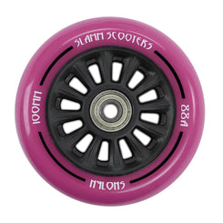 Slamm 100mm Nylon Core Scooter Wheels - Pink - Skatewarehouse.co.uk