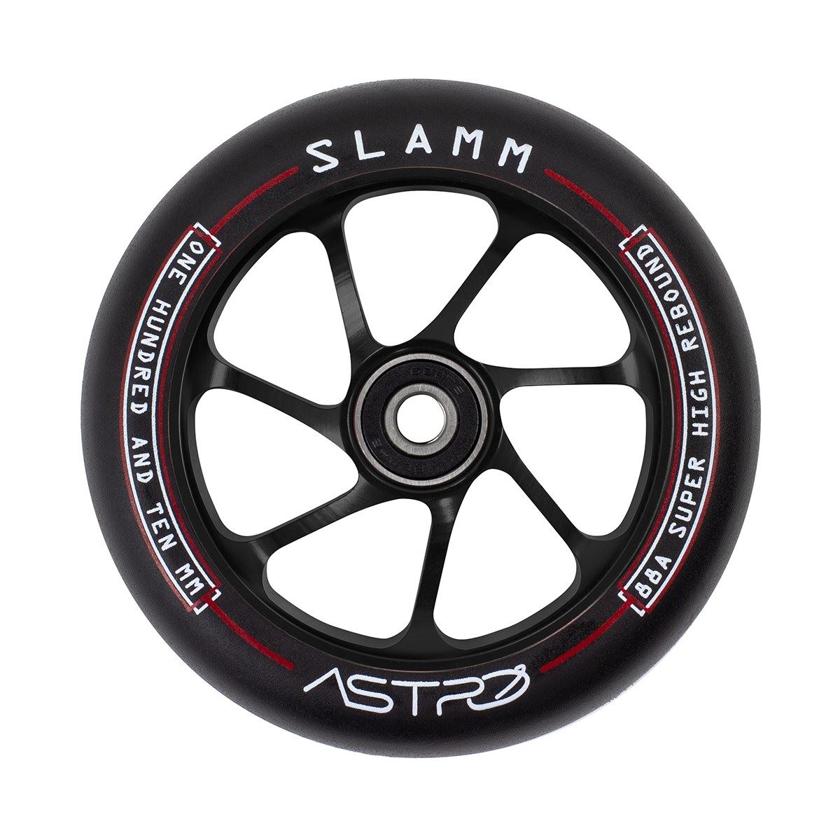 Slamm Scooter 110mm Astro Scooter Scooter Wheels Black