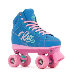Rio Roller Lumina Quad Skates - Blue / Pink - Skatewarehouse.co.uk