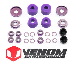 Venom Rebuild Kit - Cylinder - Hard PURPLE 96a - Skatewarehouse.co.uk
