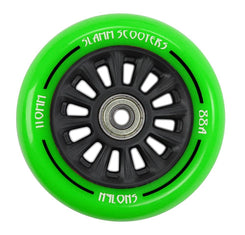 Slamm 110mm Nylon Core Scooter Wheels - Green - Skatewarehouse.co.uk