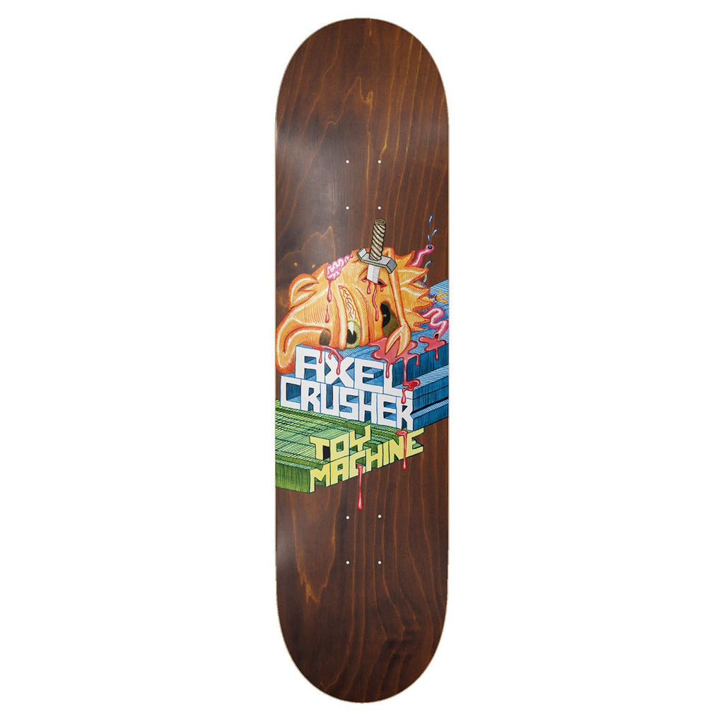 Toy Machine Axel Cruysberghs 'Stabbed' Skateboard Deck - 8.38"