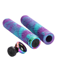 Blunt WILL SCOTT - Purple / Teal Scooter Bar Grips