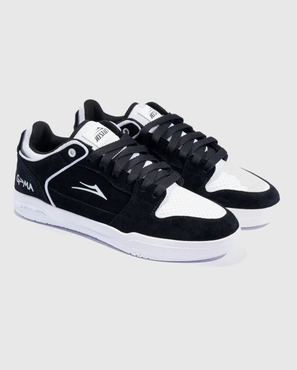 Lakai Telford Low Skate Shoes Joslin Black White