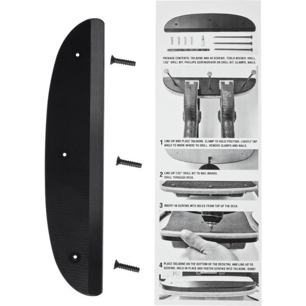 Powell-Peralta Tail Bone • Black Accessories