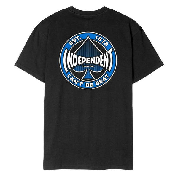 Independent T-Shirt Cant Be Beat 78 - Black - Skatewarehouse.co.uk