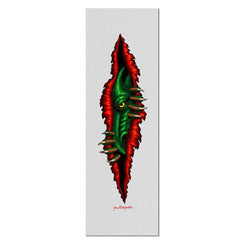 Powell Peralta Dragon Peeker • 10.5" Clear Skateboard Grip Tape