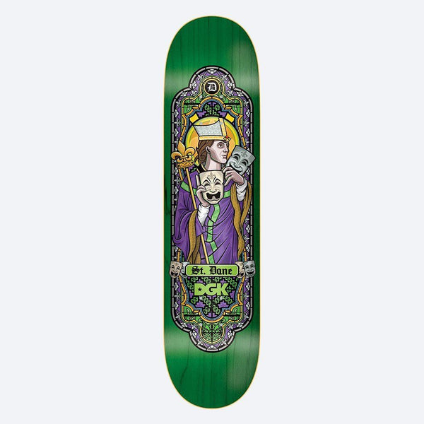 DGK Ghetto Disciples Vaughn Skateboard Deck - 7.8