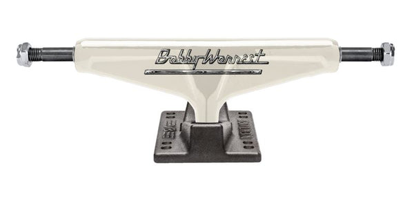 Venture Worrest - Bob V8 Pair (Cream/Blk) Skateboard Trucks - 5.2