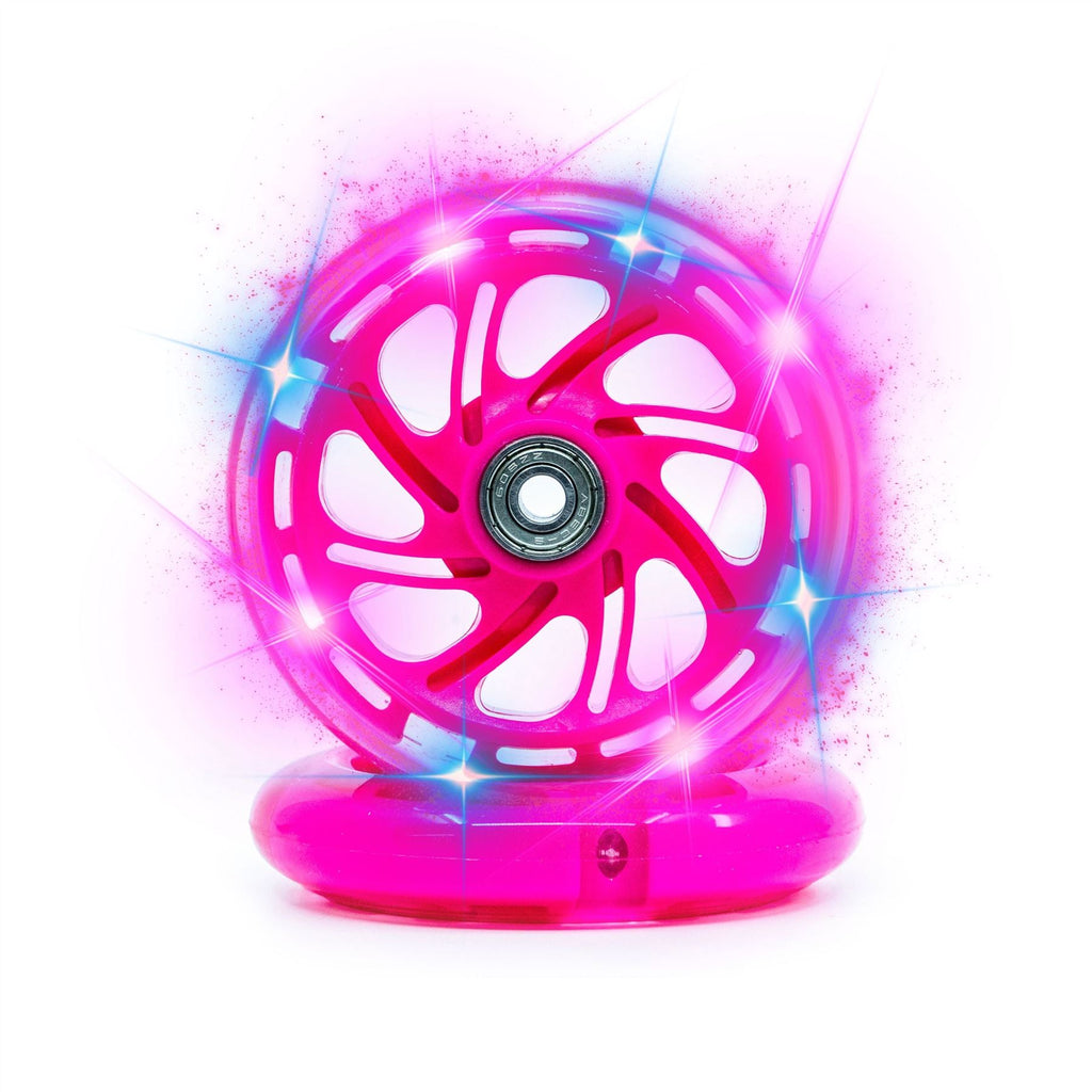 CORE LED Scooter Wheels - Pink (PAIR) - Skatewarehouse.co.uk