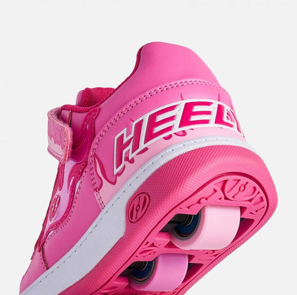 Heelys X2 Rezerve Low X2 - Pink / H.Pink / White - Skatewarehouse.co.uk