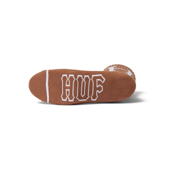 Huf Variety 3 Pack Sock (Brown) - One Size