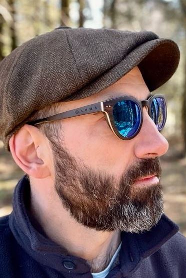 Luma Huxham Sunglasses - Blue - Skatewarehouse.co.uk