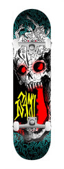 Powell Peralta Isamu Yamamoto 'Skull' 7-Ply Freestyle - x 29" (Shape 316) x Venom Custom Complete Skateboard - 7.25"