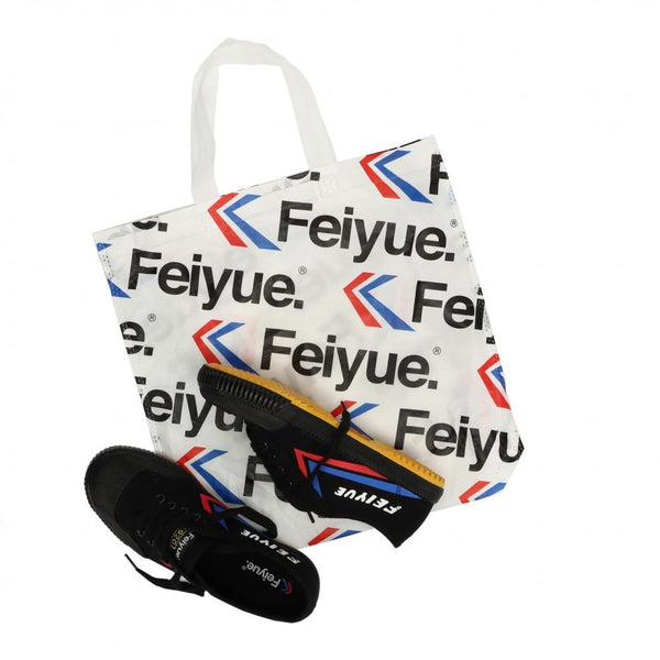 Feiyue Footwear Fe Lo 1920 Canvas Martial Arts/Gym/Lifing Shoes - Black / Blue / Red - Skatewarehouse.co.uk