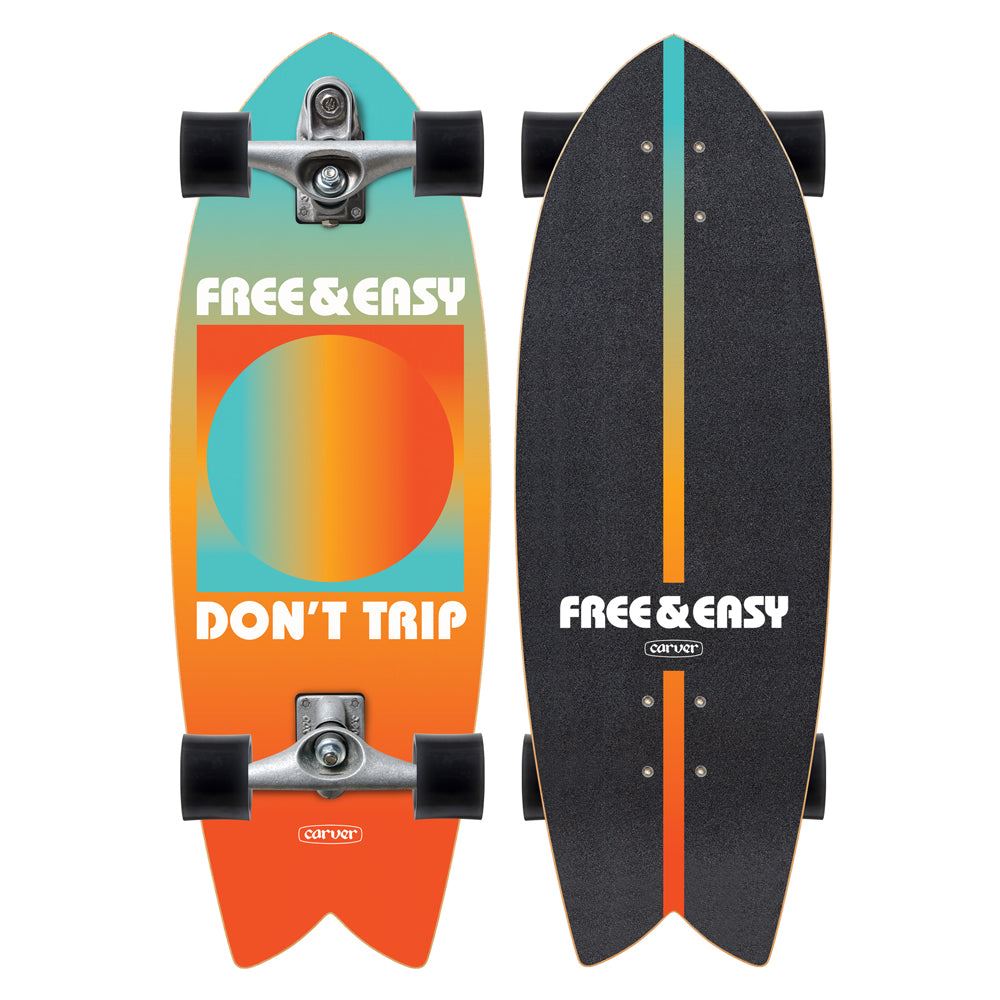 Carver Skateboards 29.25" Free & Easy Gradient Sun - C7 Cruiser Complete