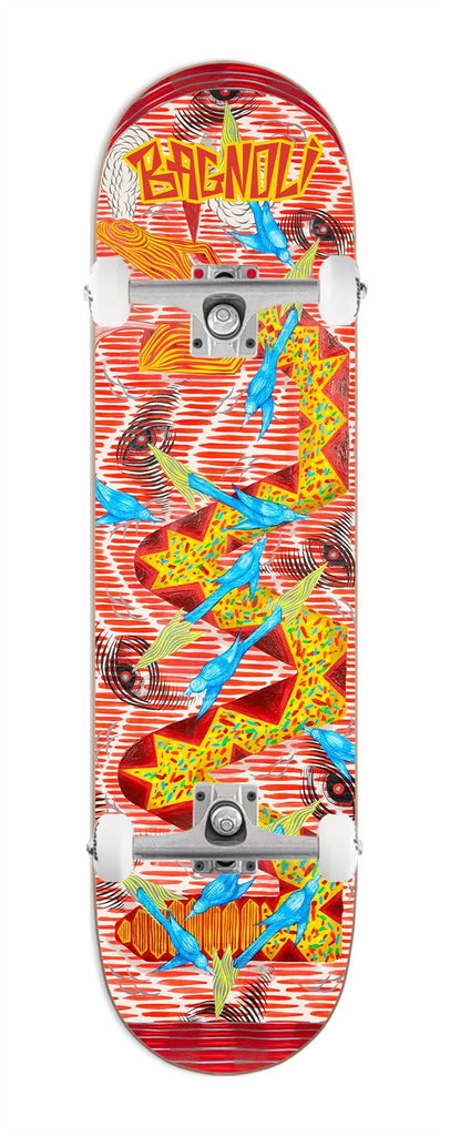 Techne Bagnoli Serpent x Venom Custom Complete Skateboard - 8.25"