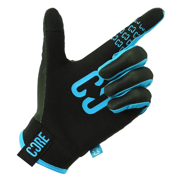CORE Protection Aero Gloves - Accent Teal - Skatewarehouse.co.uk