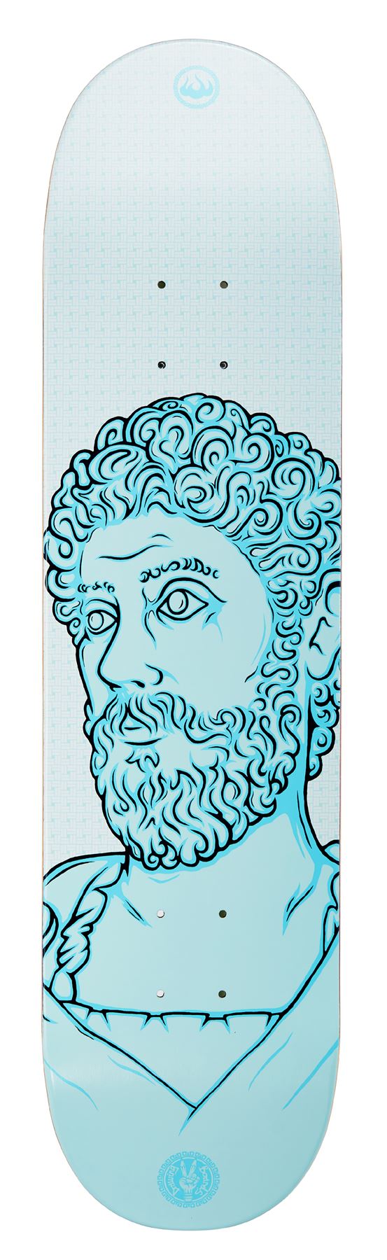 Drawing Boards Philosopher's Series - Marcus Skateboard Deck - 8.25