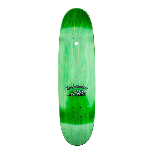 Chico Stix Pawel Swanski 'EMB4Life' - 90's Shape (Hand Screened) Skateboard Deck - 8.73"
