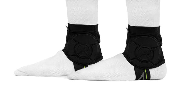 REKD Energy Covert Ankle Impact Guards - Black - Skatewarehouse.co.uk