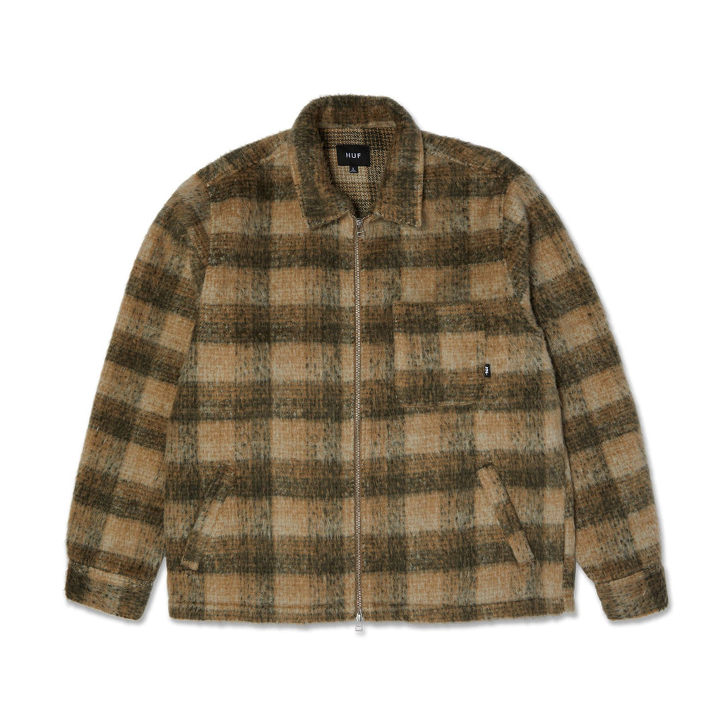 HUF Megablast Plaid Jacket (Desert) - S
